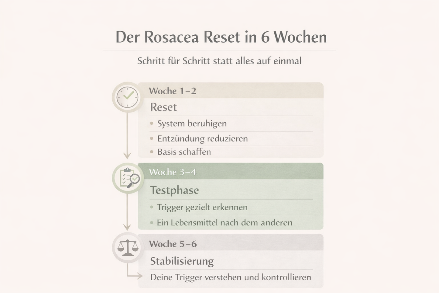 Rosacea Reset – Das 6-Wochen-System, um deine Trigger endlich zu verstehen